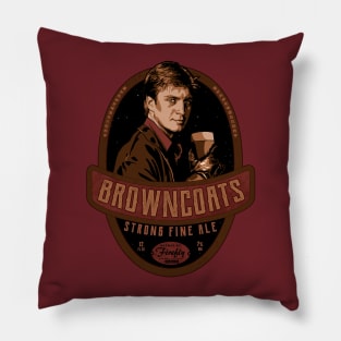 browncoat's ale Pillow