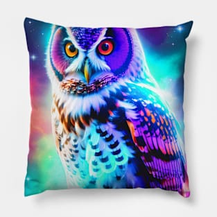 Nebula owl Pillow