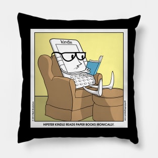 Hipster Kindle Pillow