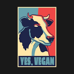 COW POSTER VEGAN QUOTE T-Shirt