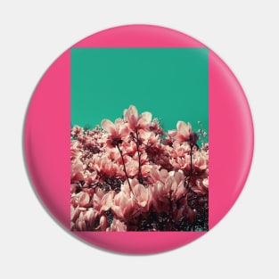 Coral pink Pin