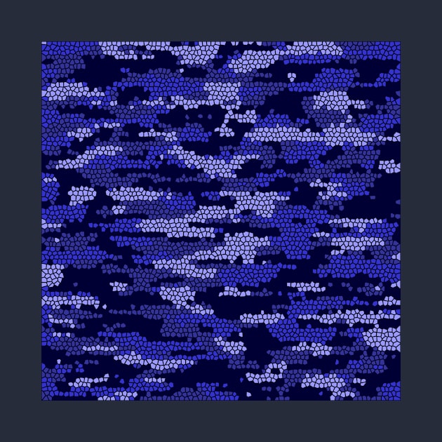 Camo pattern - Blue by Tshirtstory