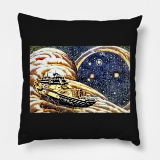 Journey Through the stars (sci fi) Pillow