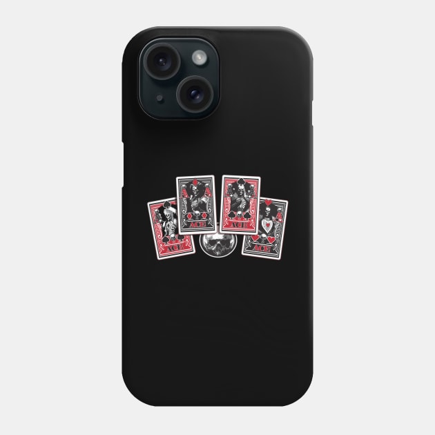 Aces Wild Phone Case by SharpGraphix