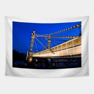 Albert Bridge River Thames London Tapestry