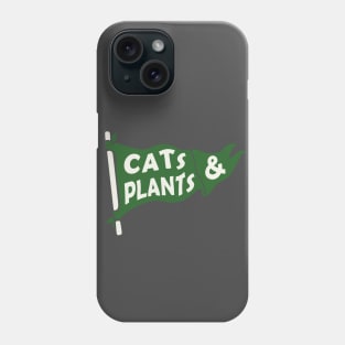 Cats and Plants Phone Case