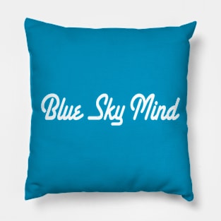 White Blue Sky Mind + Warrior's Journey Pillow