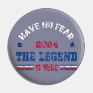 grandpa the legend est 2024 Pin