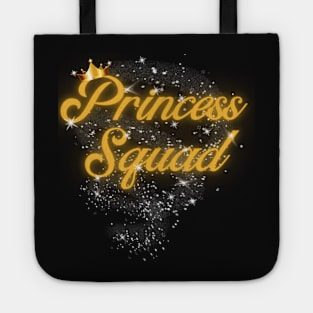 Princess Squad with Crown, Glitter and Pixie Dust Tote