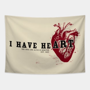 Webster Fine Arts / ARTFAM / I Have heART Tapestry