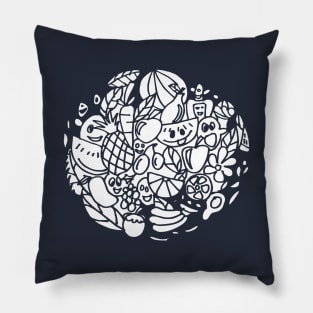 Fruits and Vegetables Pillow