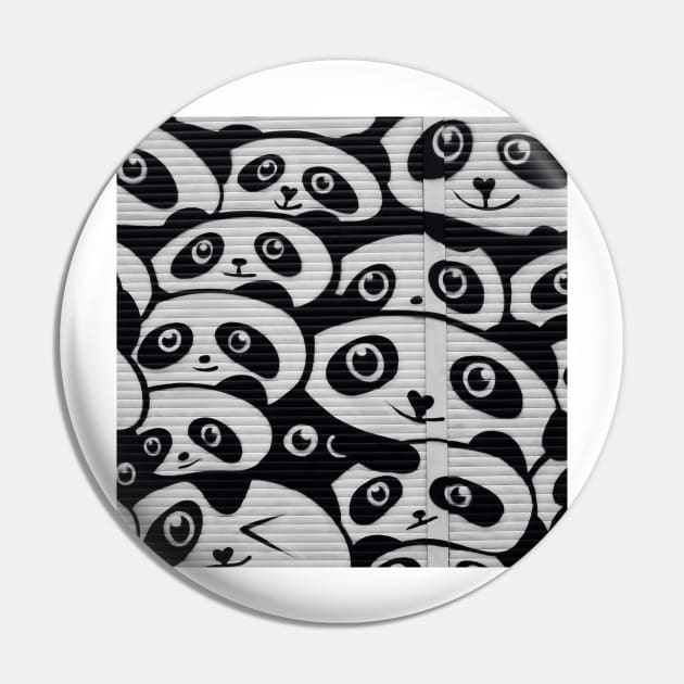 A Panda Wall Pin by ArtoTee