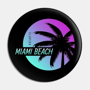 Miami Beach Summer Pin