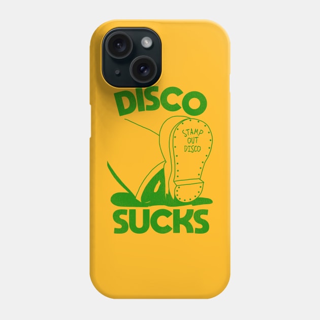 Disco Sucks / Stamp Out Disco Phone Case by darklordpug