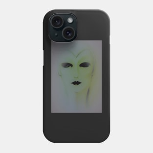 futuristic flapper dolly by Jacqueline Mcculloch Phone Case