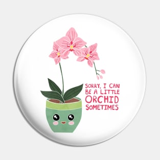 A Little Orchid Pin