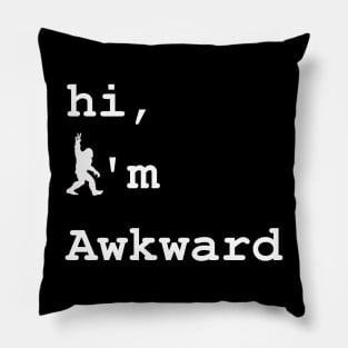 awkward yeti Pillow