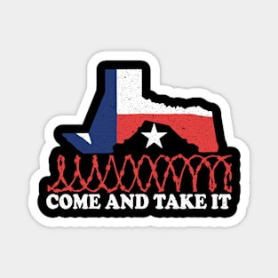 Razor Wire Come and Take It Supreme Court Texas Border 202 Magnet