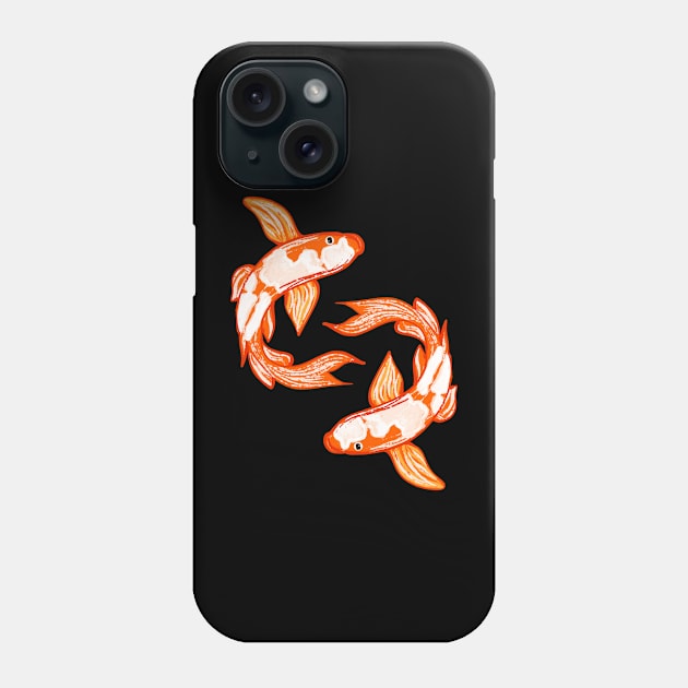 Koi Phone Case by Kelly Louise Art