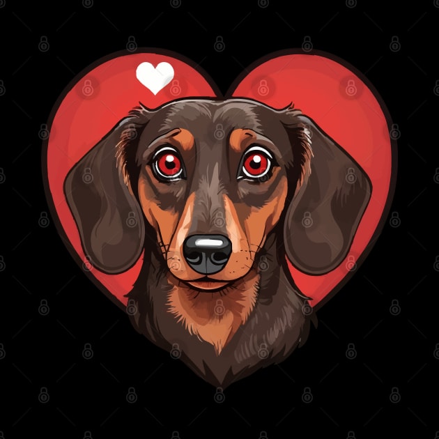 dachshund dog lover by Norzeatic