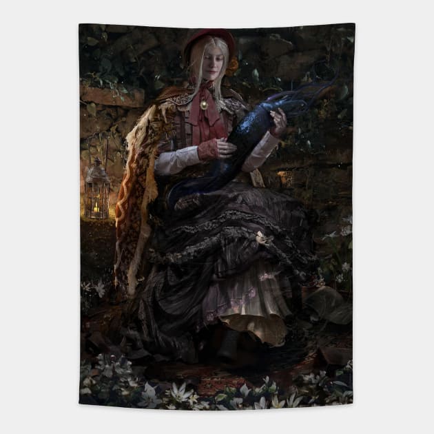 Plain Doll Tapestry by marthchrom