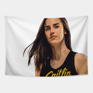 Caitlin Clark: Unstoppable Force Tapestry