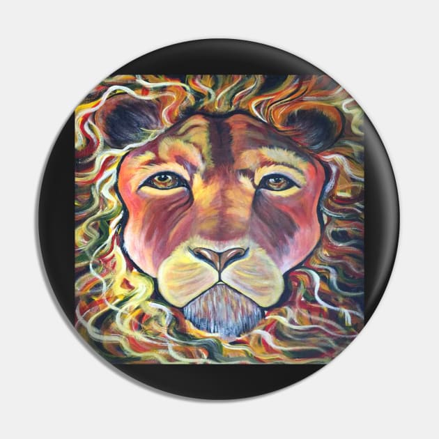 Original Abstract Leo Lion Art Vibrant Colors Beautiful Canvas Prints & Home Decor Gifts Pin by tamdevo1