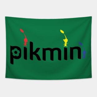 Pikmin Typography Tapestry