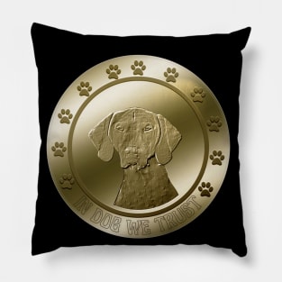 Shorthaired Pointer Dog Coin Pillow