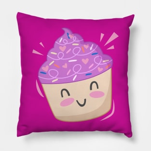 Cute Cupcake Design Pillow