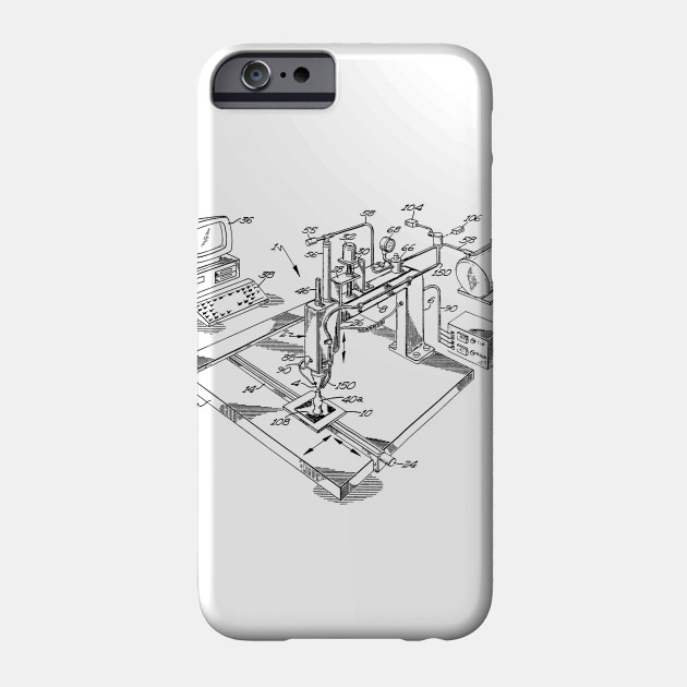 Method For Creating 3d Objects Vintage Patent Hand Drawing 3d Phone Case Teepublic