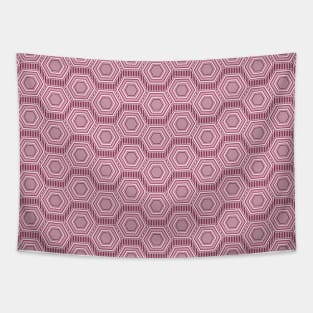 Simple Hexagon Pattern Tapestry