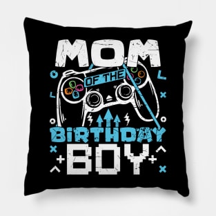 Mom of the Birthday Boy Matching Video Game Birthday Party Pillow