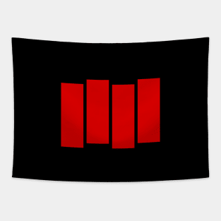 Red Fist Tapestry