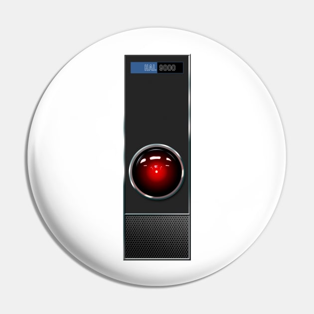 HAL 9000 Pin by synaptyx