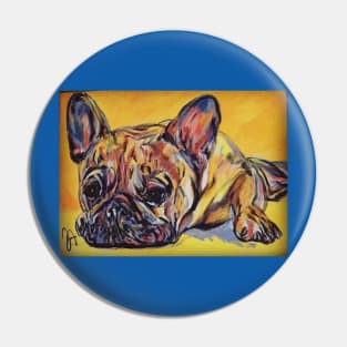 French Bull dog Pin