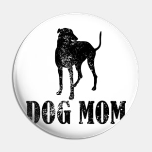 Greyhound Dog Mom Pin