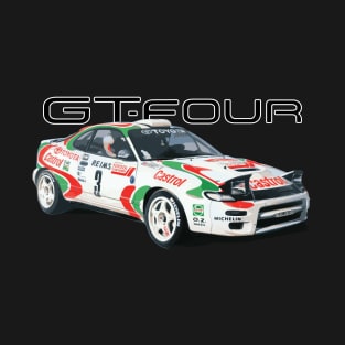 Toyota Celica Turbo 4WD Carlos Sainz Monte Carlo World Rally Car T-Shirt