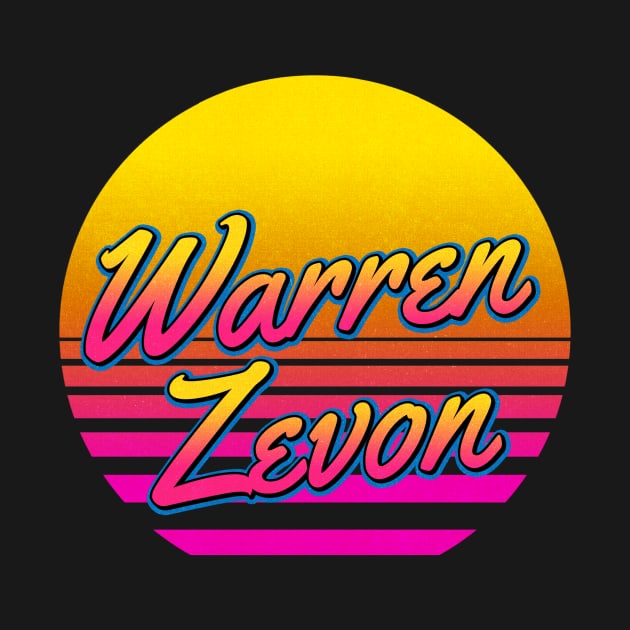 Warren Personalized Name Birthday Retro 80s Styled Gift by Jims Birds