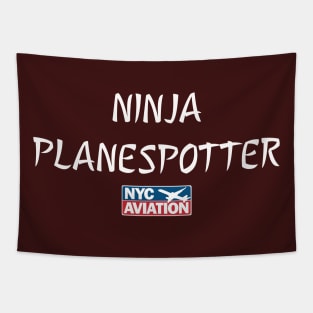 Ninja Planespotter Tapestry