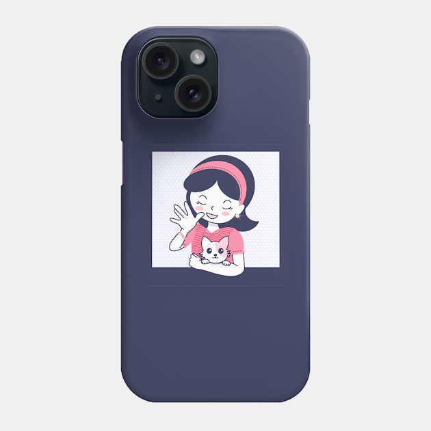 Hello! Phone Case by EV Visuals