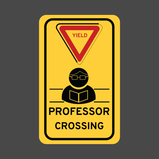 Professor Crossing by Night'sShop