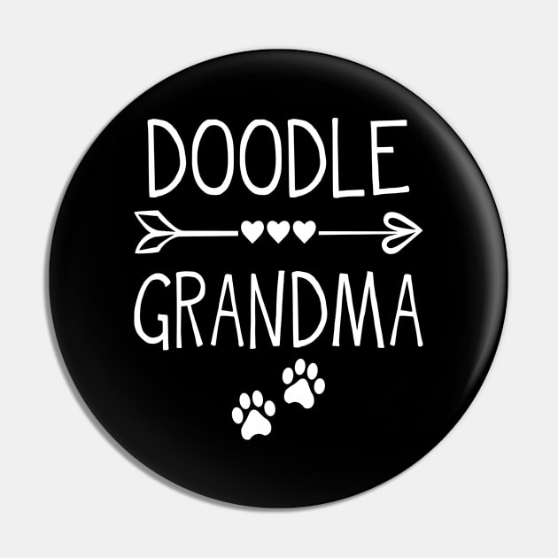 Doodle Grandma Golden Retriever Owner Pin by funkyteesfunny