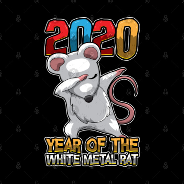 2020 Year Of The White Metal Rat - Chinese - Happy New Year - Phone Case