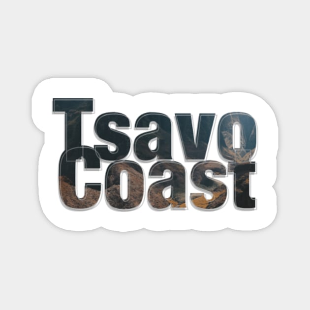 Tsavo Coast Magnet by afternoontees