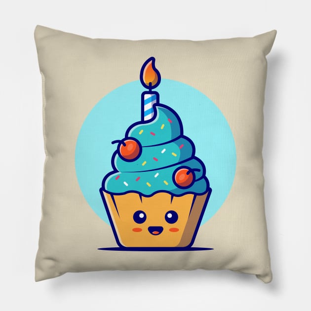 Cute Cake Pillow by Catalyst Labs