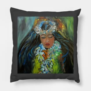 Hawaiian Hula IV Pillow