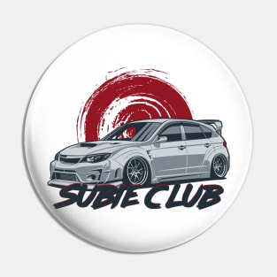 Subie club - Impreza STI Pin