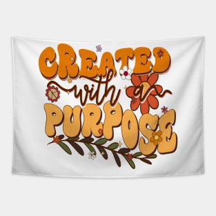 Created With A Purpose Tapestry