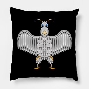 bird-winged wasp Pillow